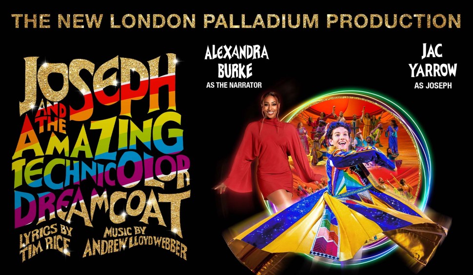 Joseph and The Technicolour Dreamcoat graphic